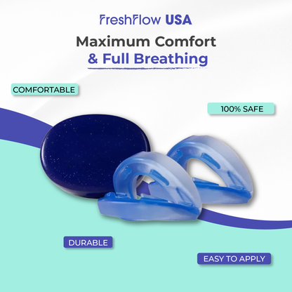 FreshFlow™ USA Anti-Snoring Mouthpiece | Flash Sale