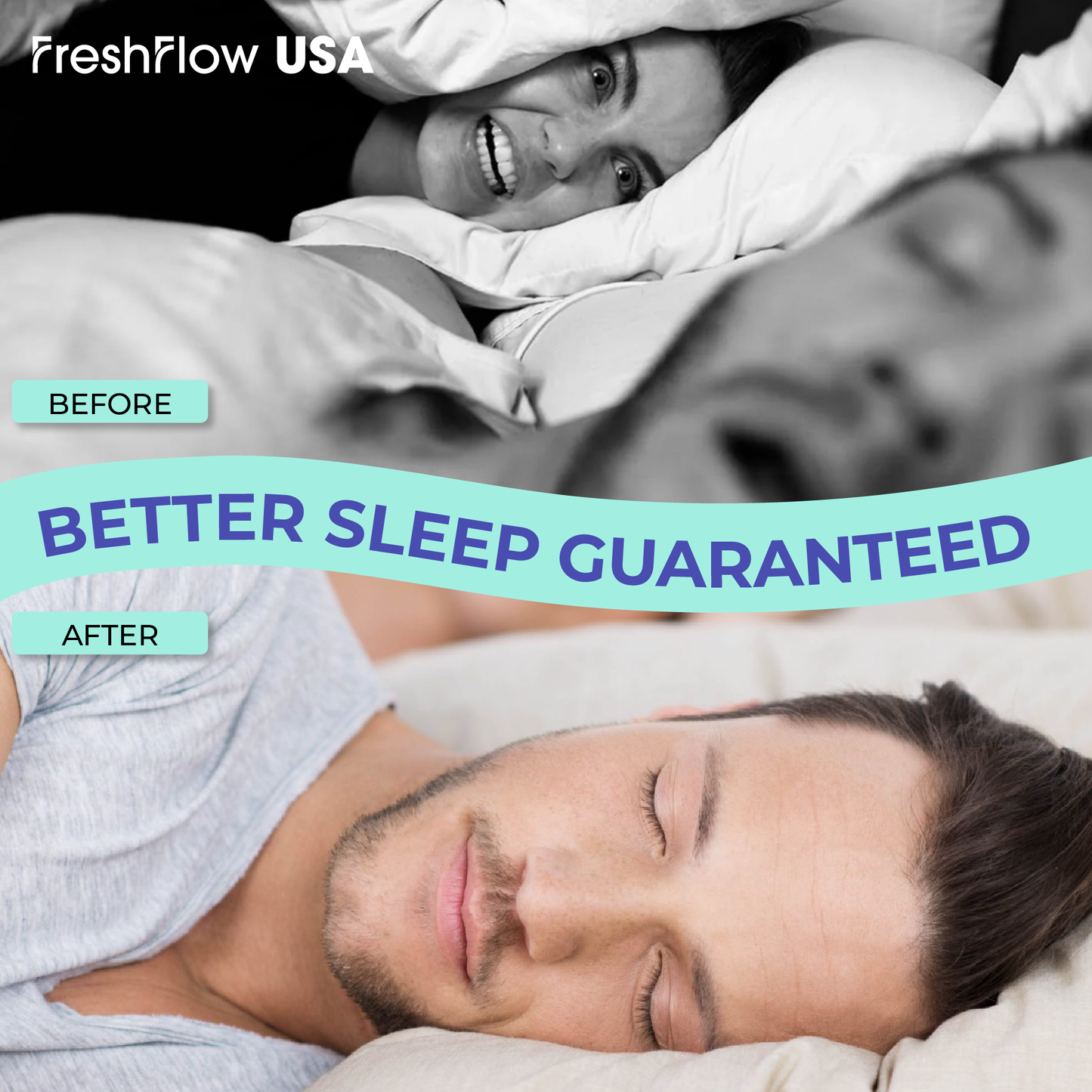 FreshFlow™ USA Anti-Snoring Mouthpiece