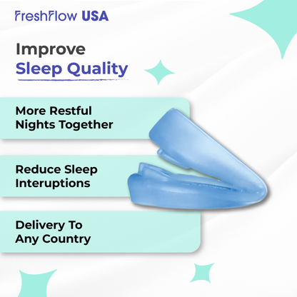 FreshFlow™ USA Anti-Snoring Mouthpiece