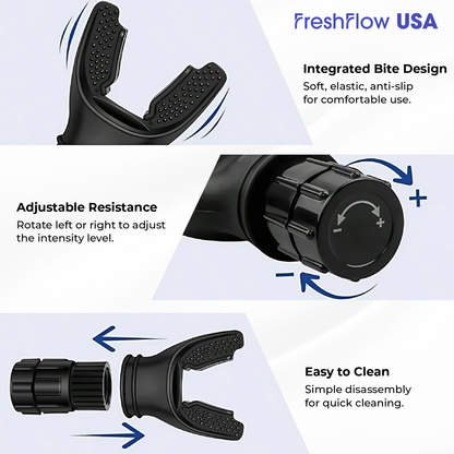 FreshFlow™ USA OxyBoost Breathing Trainer